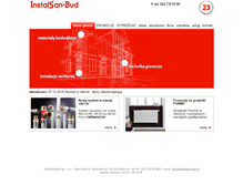 Tablet Screenshot of instalsan-bud.pl